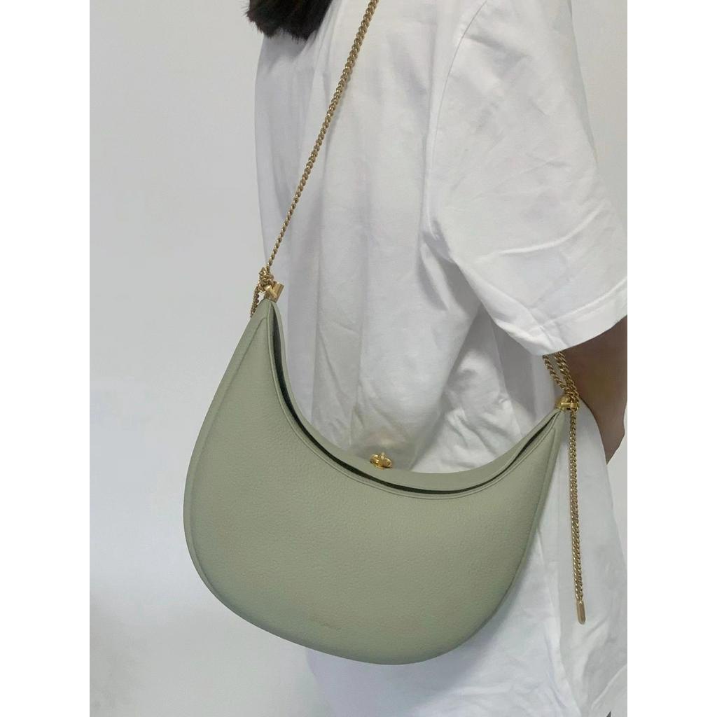 Tas Wanita Gaya Korea  Songmont Songyue Series Medium Moon Bend Bag Designer's Crescent Bag Autumn/W