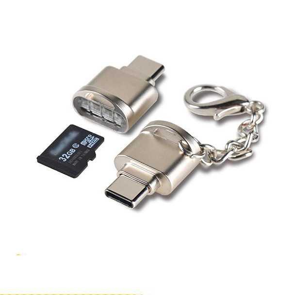 Kinganda Mini OTG USB Type C Card Reader - P30 ( Al-Yusi )