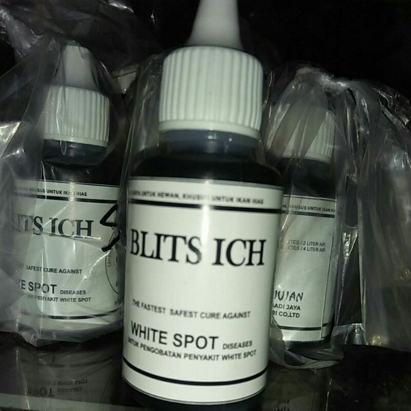 Blits ich 30ml obat biru ikan cupang guppy ikan hias air tawar