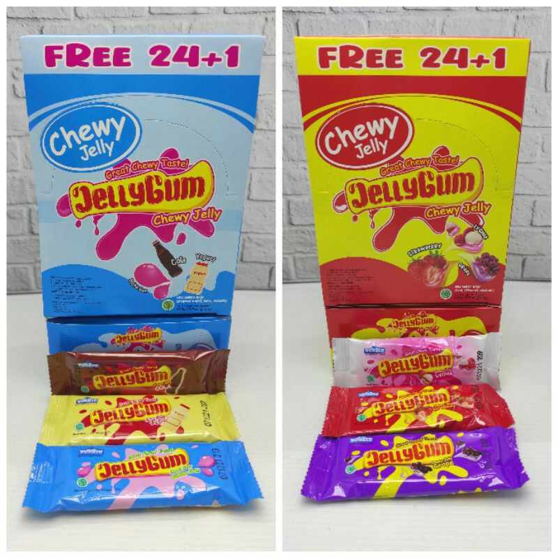 

jelly gum per box isi 24+1