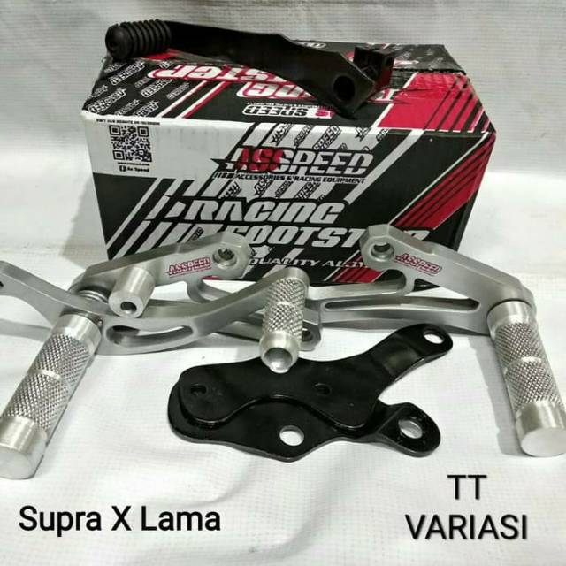 Footstep underbone  AS SPEED supra x/karisma/suprax 125 dd/jupiter z/fizr/shogun/rx king/jupiter mx