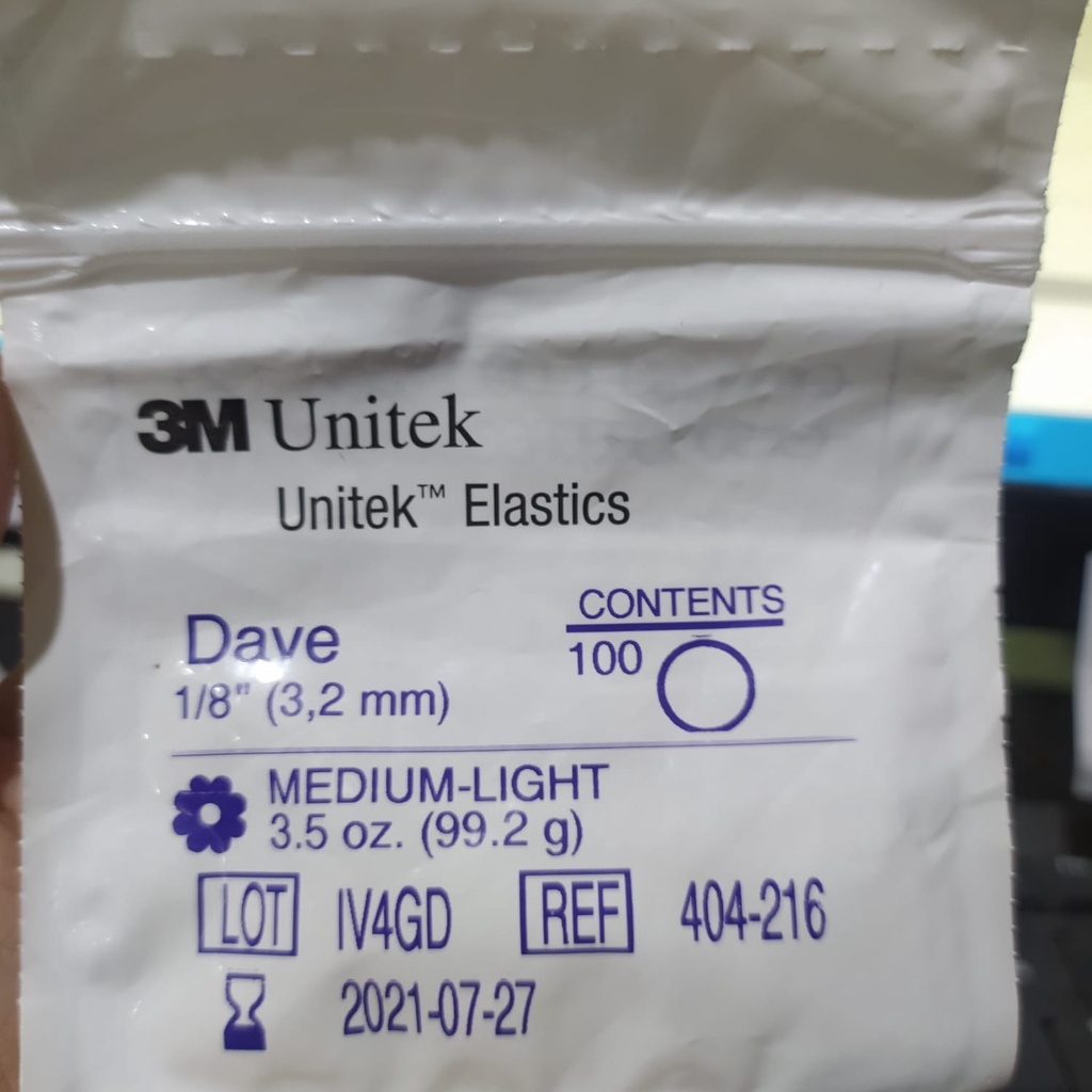 Karet Elastik 3M Elastic Band Ukuran S