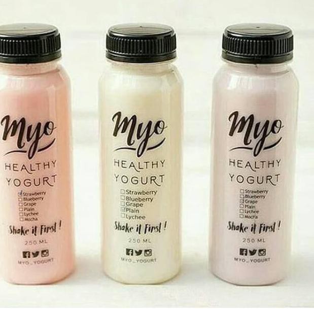 Stiker Label Minuman Botol 100 ml atau 250 ml (Free Design) Isi 100 pcs