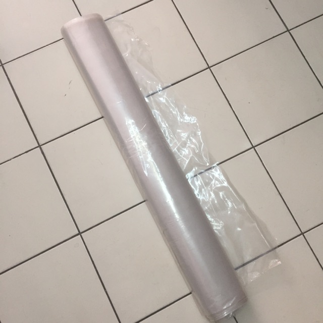 Jual Plastik Bening Roll Meteran PE ORI tebal 05 Indonesia|Shopee Indonesia