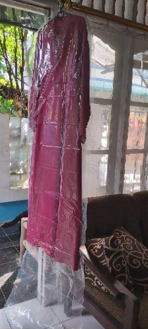 Cover Gaun Dress Gamis Isi 25 Pcs Uk.60x185- Plastik Gantung Display Laundry / Londry Gantungan Baju