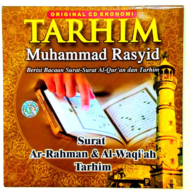 KASET CD COMPACT DISC ORIGINAL TARHIM BACAAN SURAT AL QURAN-MUROTTAL AL QURAN-KASET CD AUDIO MOBIL-K