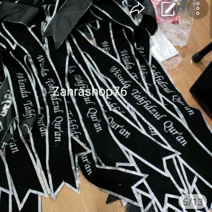 Slempang Wisuda Anak TK & SD, ukuran 160 x 10Cm