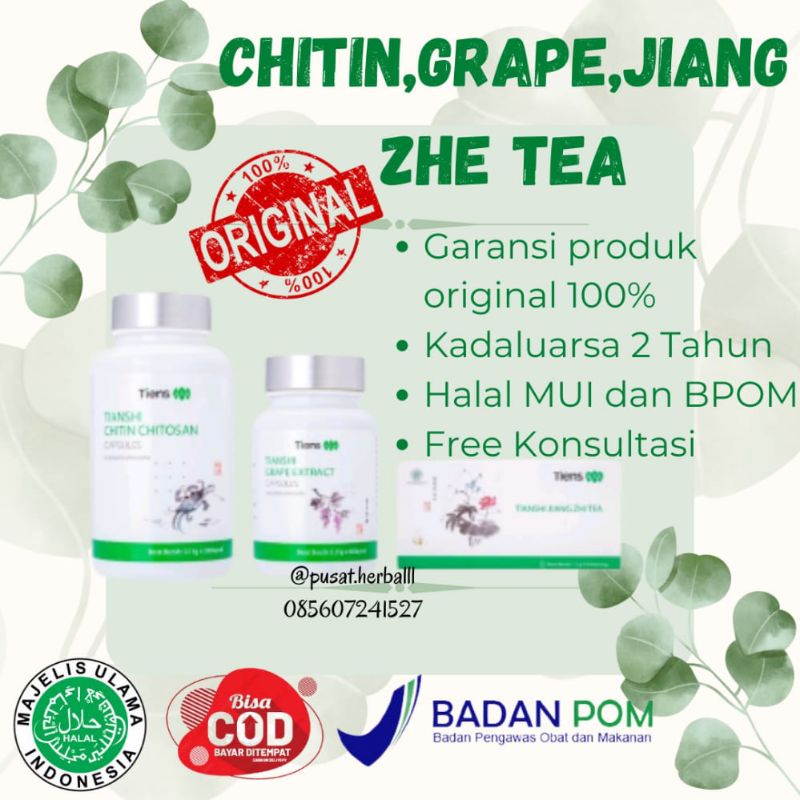 Jual Pelangsing Badan Tiens Origiinal Paket Lengkap Jiang Zhi Tea