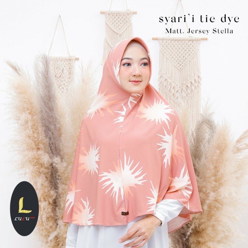 ❗️READY HIJAB/KERUDUNG SYARI TYE DIE LULU ORI