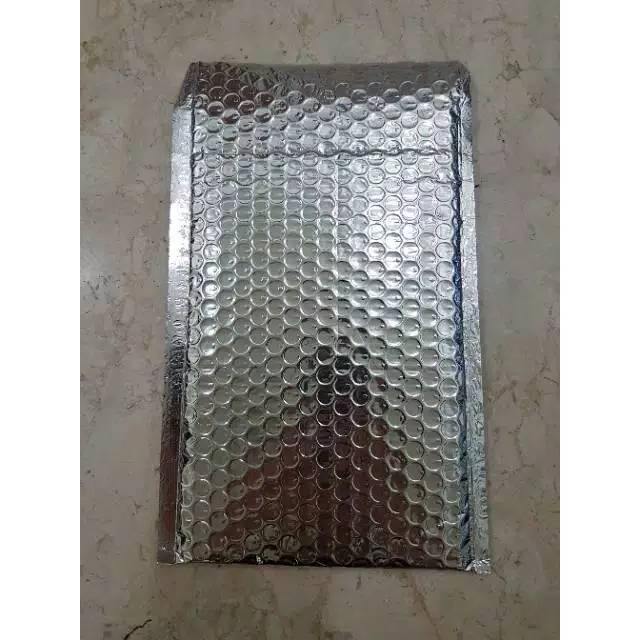 

Bubble Wrap Envelope Silver Amplop Pengiriman Ukuran Folio F4 23*33 cm