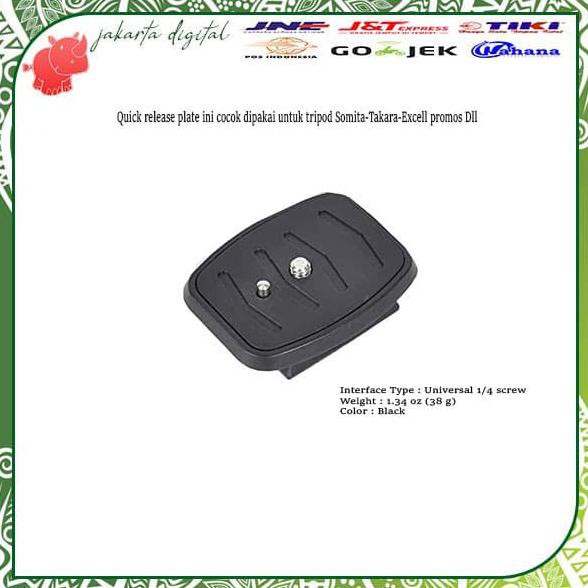 Hot Deals QUICK RELEASE PLATE UNIVERSAL FOR TRIPOD