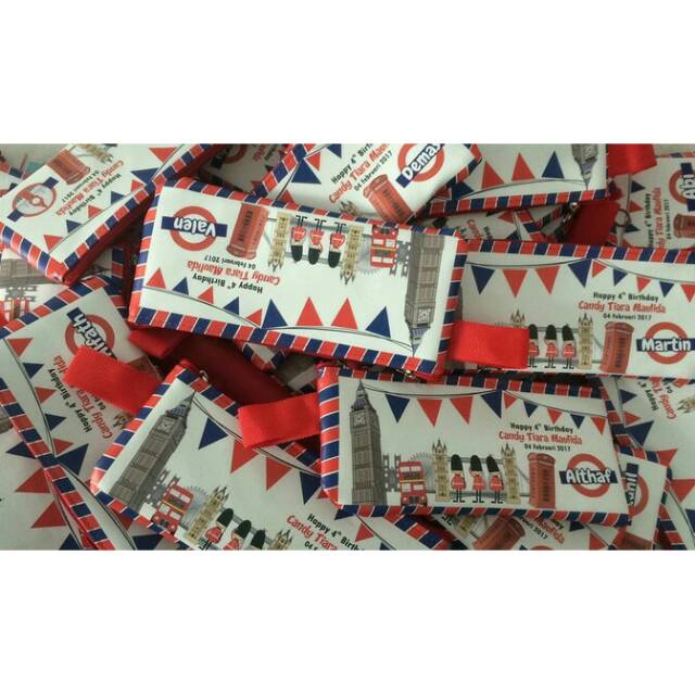 

Souvenir ultah anak TEMPAT PENSIL DKD (Custom)