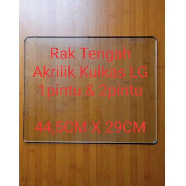 Rak Tengah Kulkas LG rak akrilik/tray acrylic 1pintu 2pintu Costum
