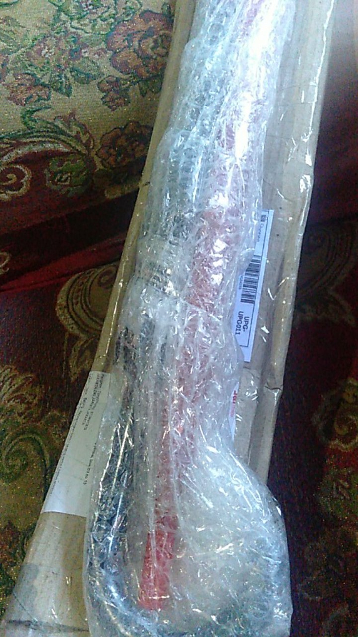 Payung Tongkat Polos / Gagang Warna / Sablon Promosi / Grc - 75008