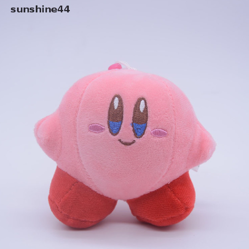 Sunshine Gantungan Kunci / Tas Boneka Plush Kartun Kirby Lucu Untuk Hadiah Anak