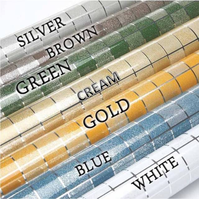 Wallapaper sticker dapur  anti  minyak kitchen set wallpaper  