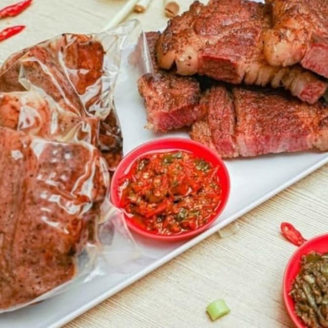 

Sei Sapi Se'i Sapi Lamalera Daging Asap Khas Kupang Frozen [Vacuum]