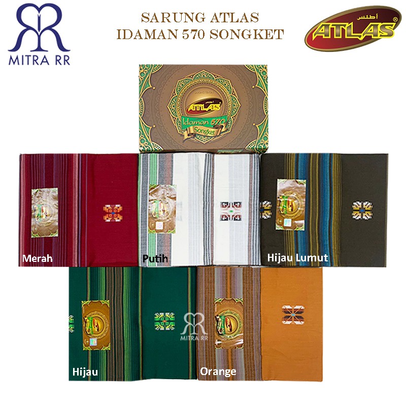 Sarung Atlas Idaman 570 Songket Tenun Dewasa