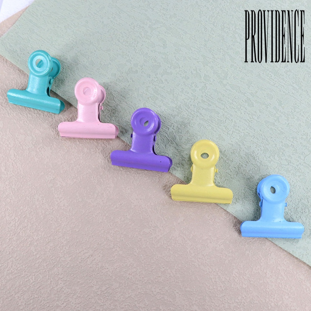 Providence 5Pcs / Set Klip / Jepit Kuku Extension Bentuk C Bahan Metal Untuk Nail Art