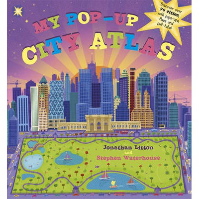 My Pop Up City Atlas - Buku Pop Up - Buku Anak Import