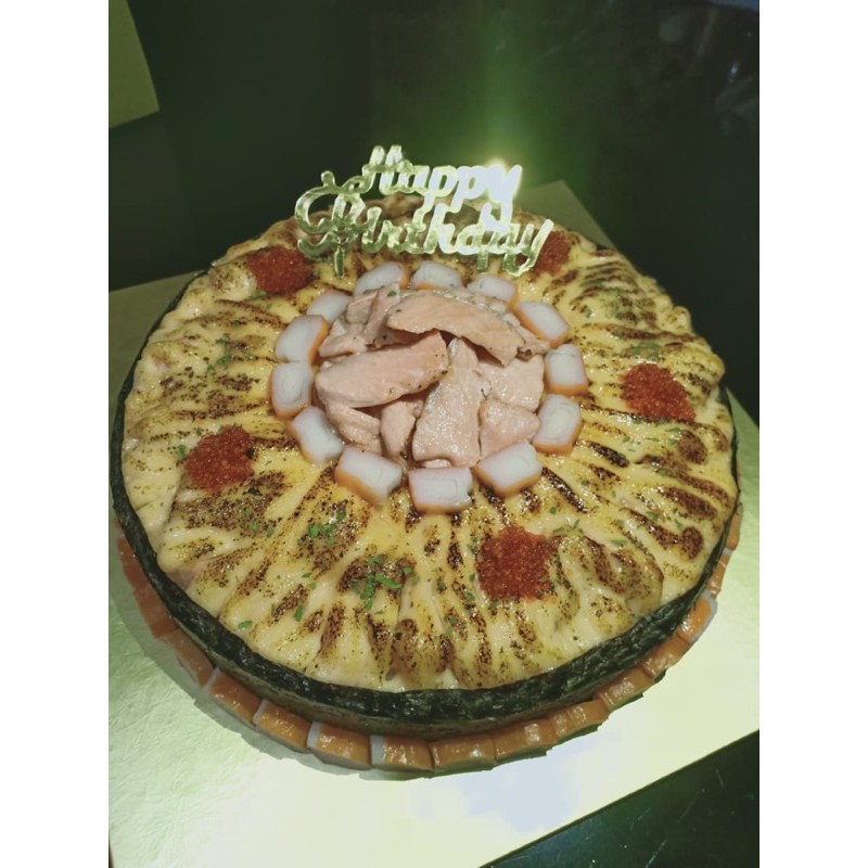 

mentai cake salmon