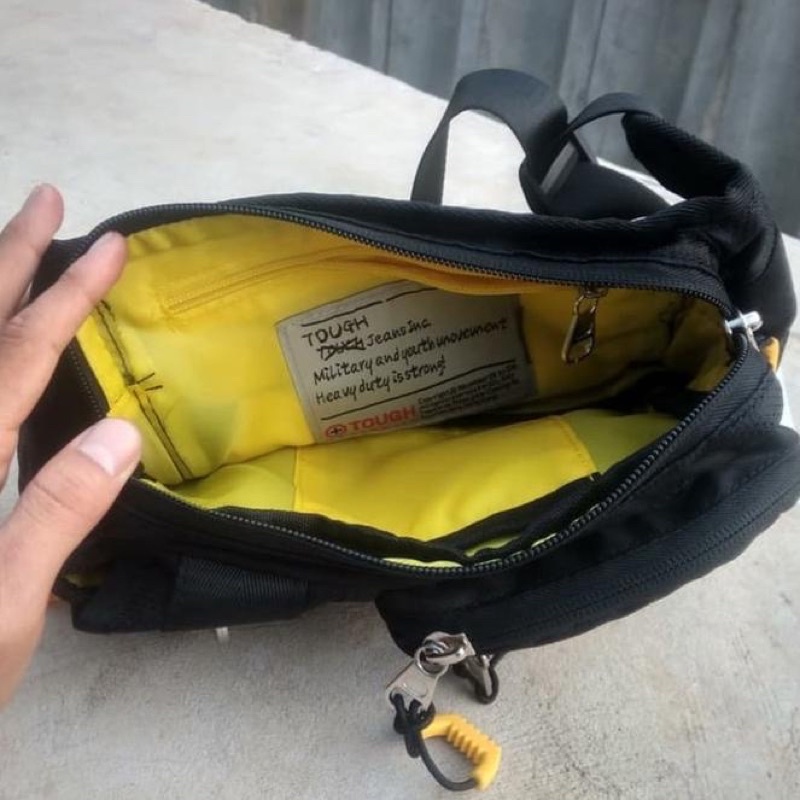 Tas pinggang Tough army Original Tas Model waistbag pria army super quality 5592