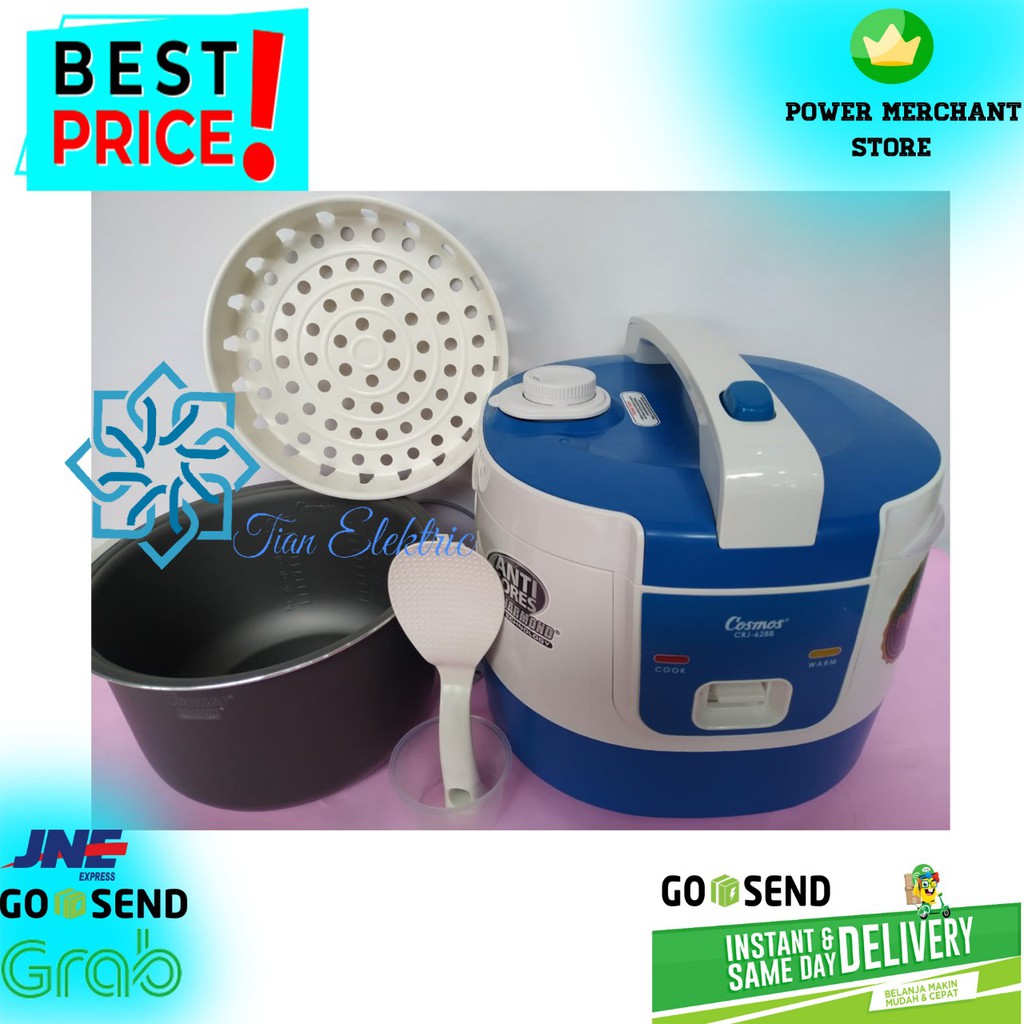 COSMOS HARMOND CRJ-6288 MagicCom / Rice Cooker 3IN1