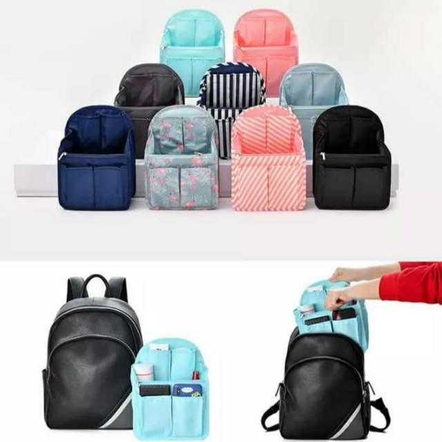 BackPack Organizer / Dual in Bag for Backpack/ Daleman Tas Ransel