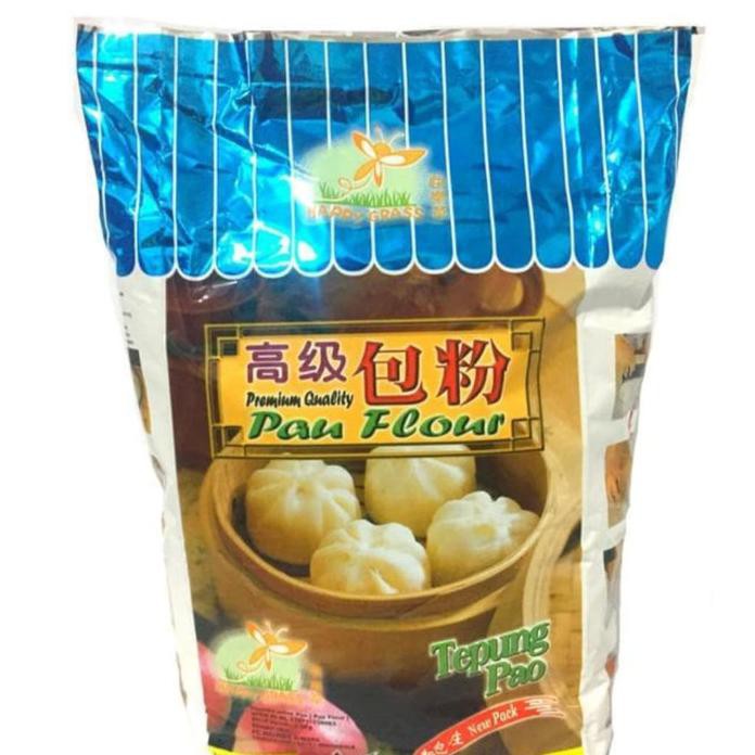

TEPUNG PAO HAPPY GRASS / TEPUNG BAKPAU / BAPAO FLOUR / PAU FLOUR