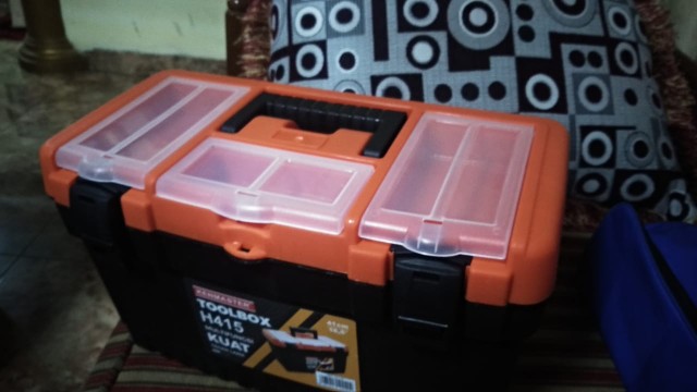 Tool Box Besar Kenmaster H415 / Toolbox Alat / Tempat Kotak Perkakas