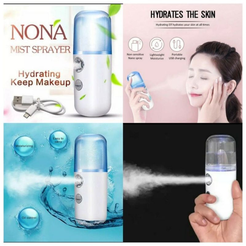 Nano Spray Portable Mini USB / Mist Sprayer Pelembab Wajah Perawatan Wajah