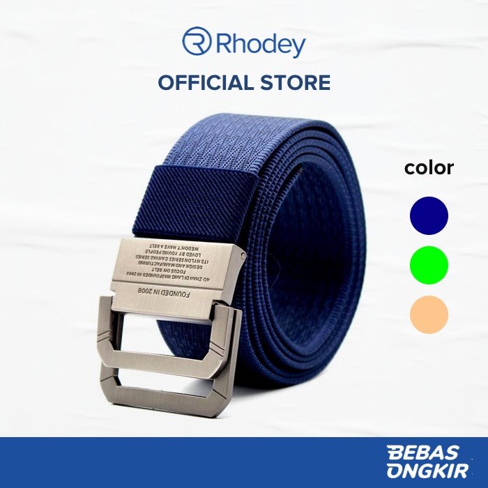 【COD】 Rhodey Craftman` Gesper Tactical Webbing Belt` Sabuk Canvas` Ikat Pinggang Outdoor