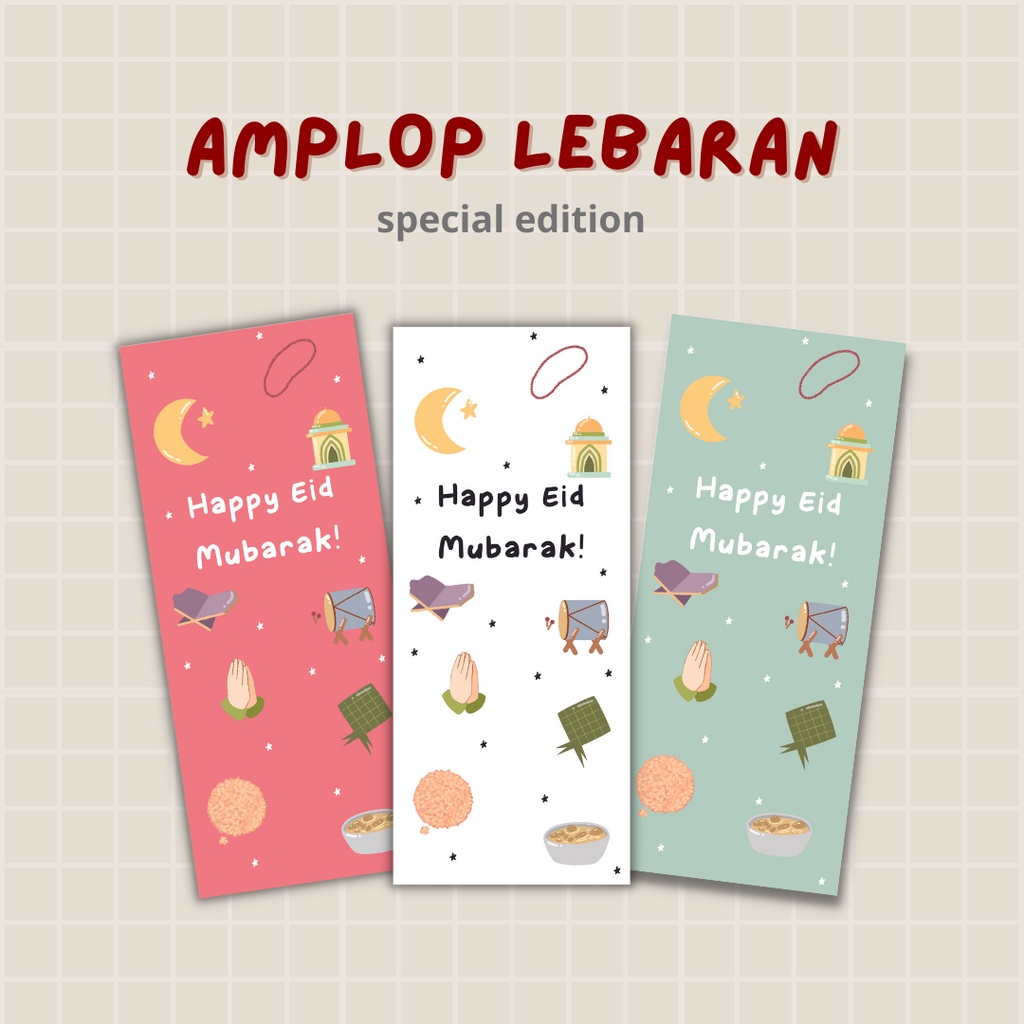 

AMPLOP LEBARAN (DEFECT) LUCU AESTHETIC MURAH PIKKUPIKKU (SATUAN)