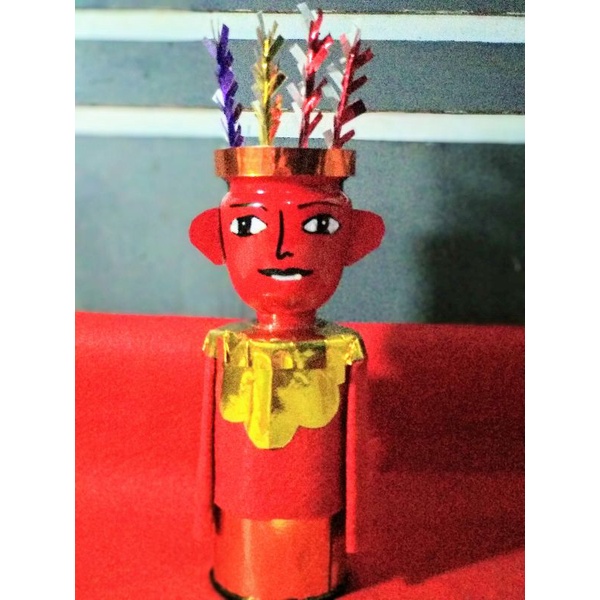 TERMURAHBONEKA ondel-ondel mini #miniaturONDEL-ONDEL