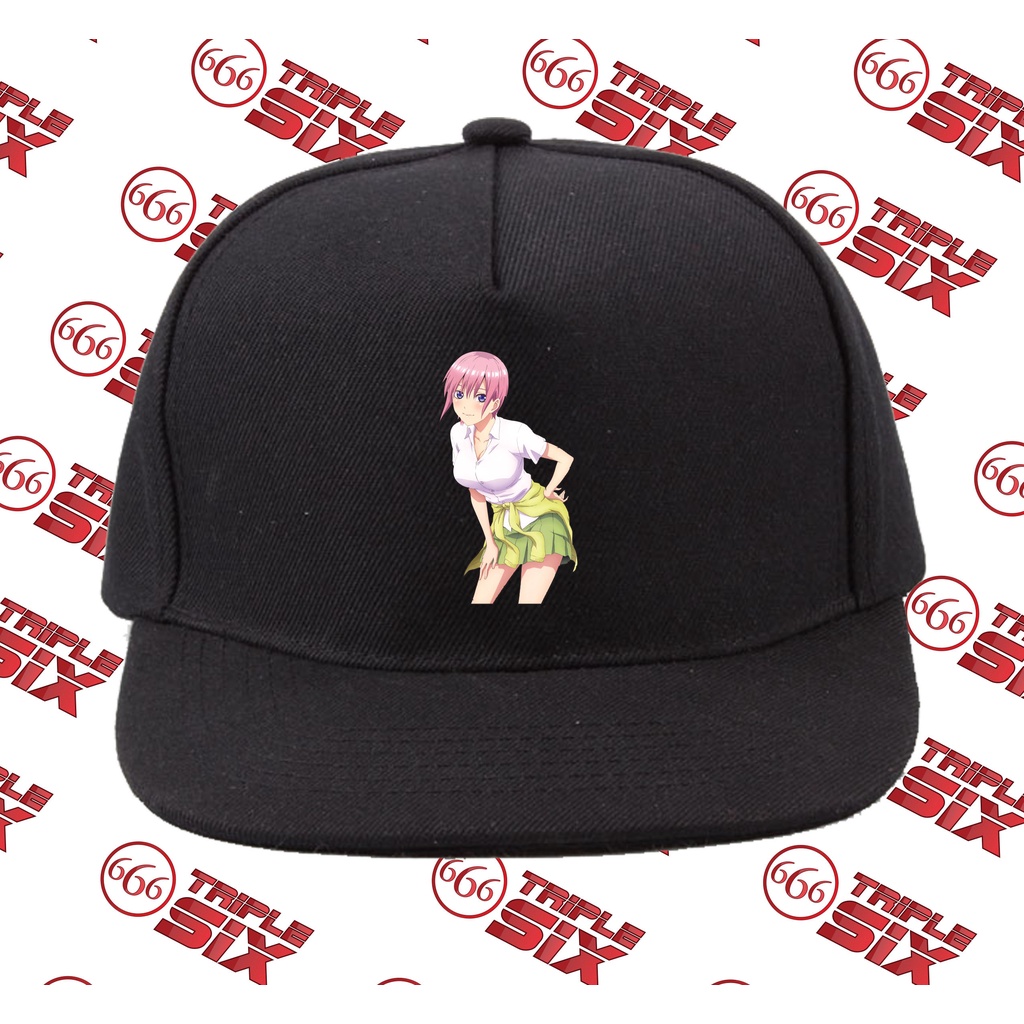 Topi Snapback Cotton Anime 5 toubun Nakano ichika