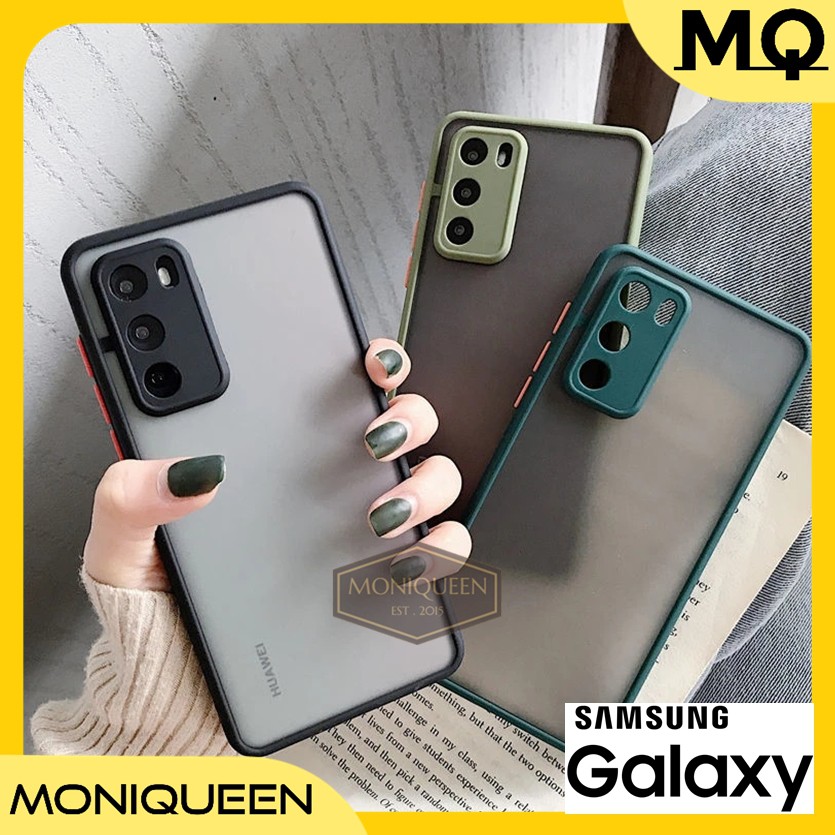 Hybrid Aero Case Samsung A10S A20S A50S A21S A70S A51 A11 M11 A01 CORE Lens Camera Cover Soft Case-1