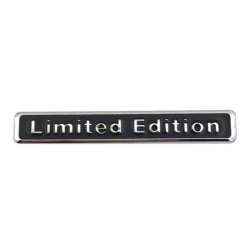bestwish018 Stiker Emblem 3D Bahan Metal Chrome Limited bestwish018 Stiker Emblem 3D Bahan Metal Chrome Limited