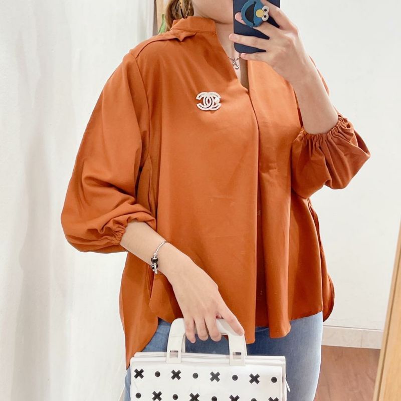 Blouse V Belah Samping 210101134