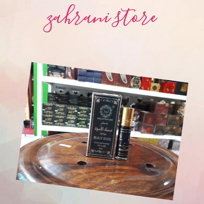 parfum arab blck oud roll on 6 ml non alkohol by ahlan parfume