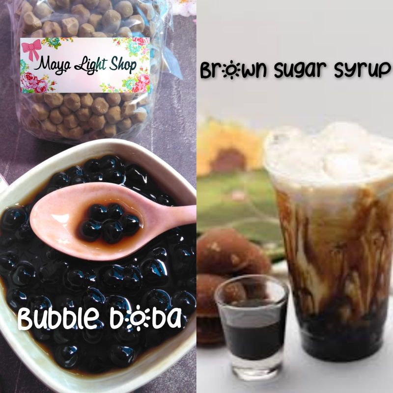 Brown Sugar Syrup 100ml bubble boba tapioca pearl gula merah sirup cair boba drink minuman es bubble