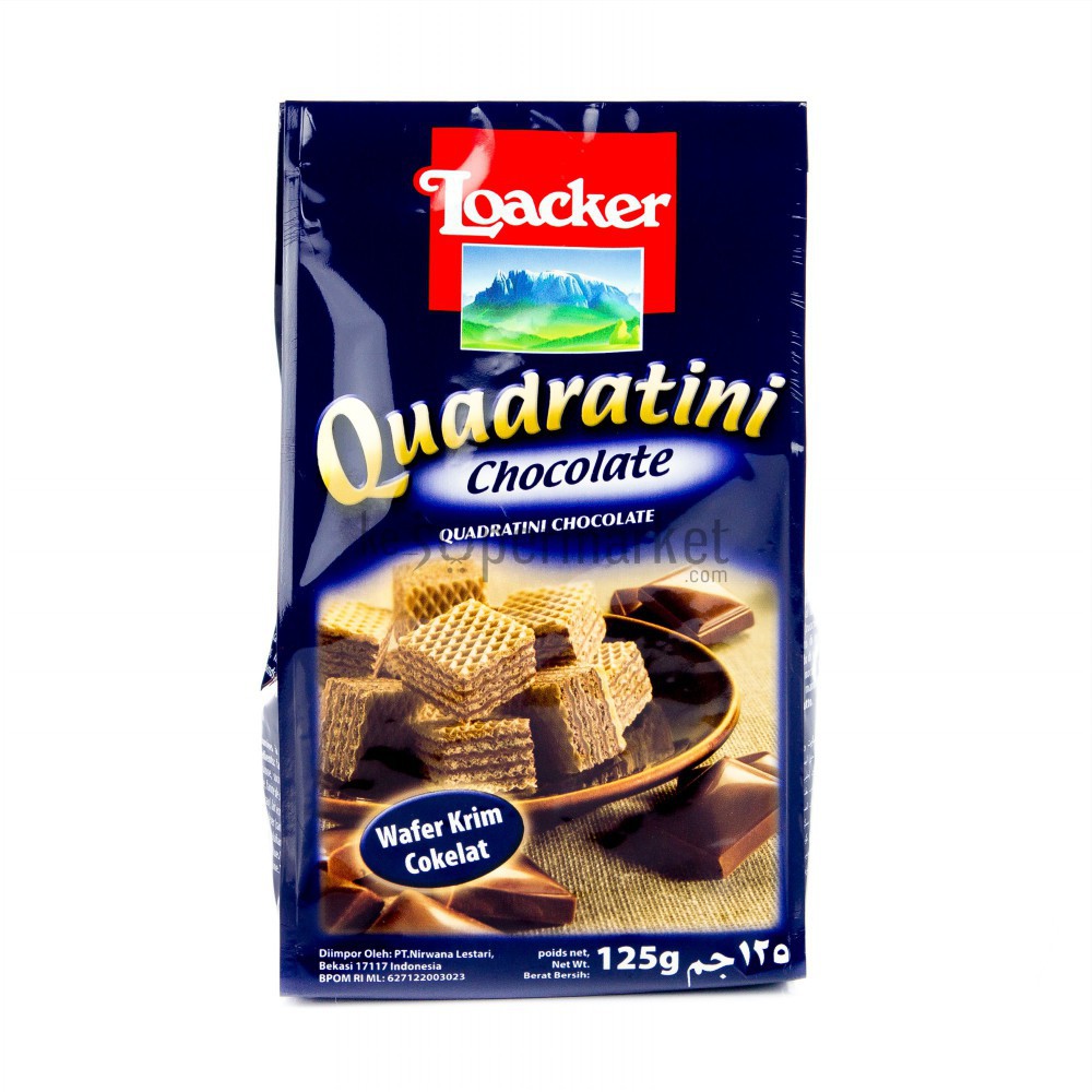 

Loacker Quadratini Kakao 125gr Pak - Farmers Market