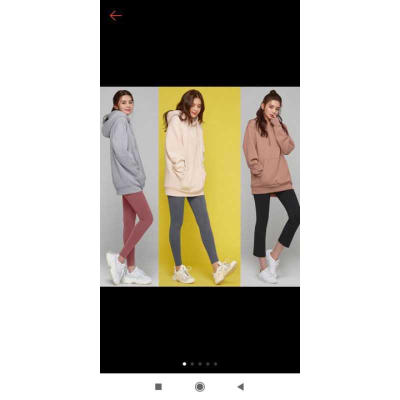 STL 303 Metro Overfit Hood - Hoodie Polos Wanita