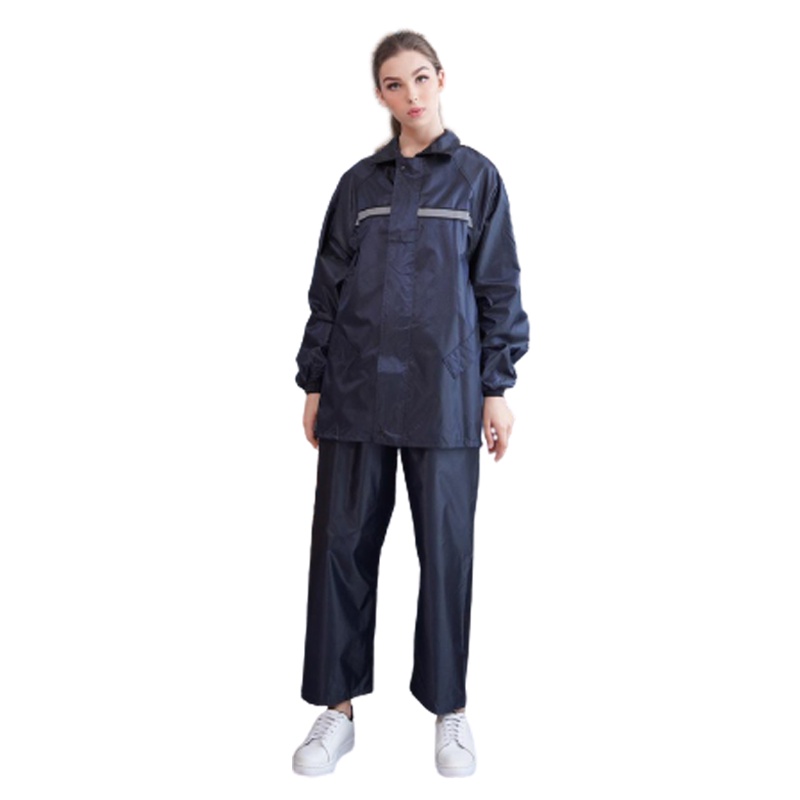 Jas Hujan Jas Hujan Setelan Jaket Celana PREMIUM High Quality Rainsuit | Jas Hujan Motor | Jas Hujan Dewasa Wanita Pria | 100% Waterproof - Raincoat Unisex Fashion Orang Dewasa /- Jas Hujan Anti Bocor Termurah