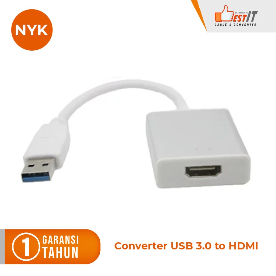 Kabel USB 3.0 to HDMI Converter- Adapter USB 3.0 to HDMI