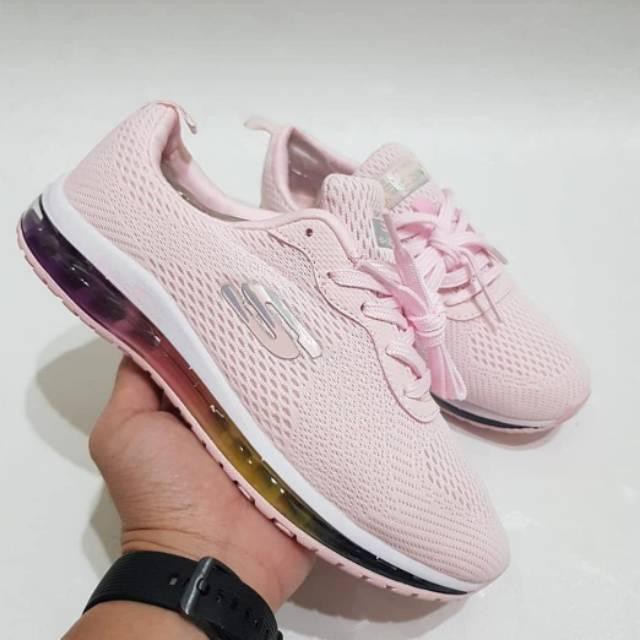 Sepatu Skechers Sketcher Skecher Air Woman+ Lengkap Box