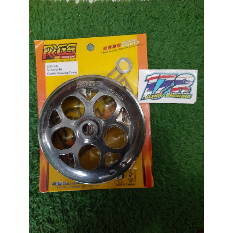 mangkok kopling ganda RRGS racing vespa matic