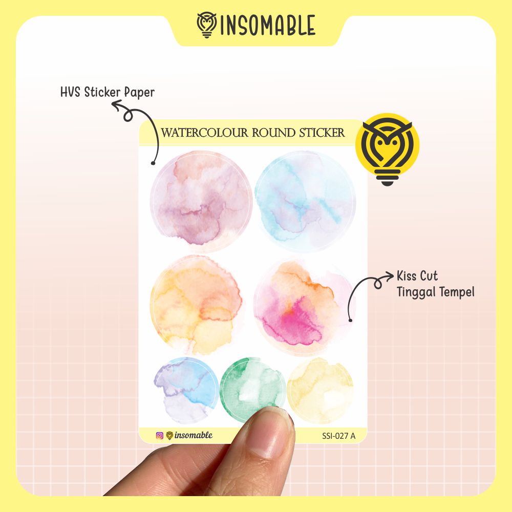 

[INSOMABLE] Stiker Deco Polco untuk Dekorasi Planner Jurnal - Kode : AES