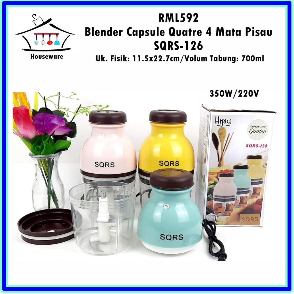 Blender Quatre Cutter Capsule/Blender Bumbu