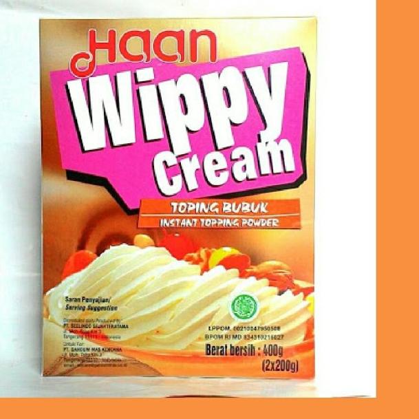 

™ Whip cream HAAN, whipping cream besar 400gram ◙