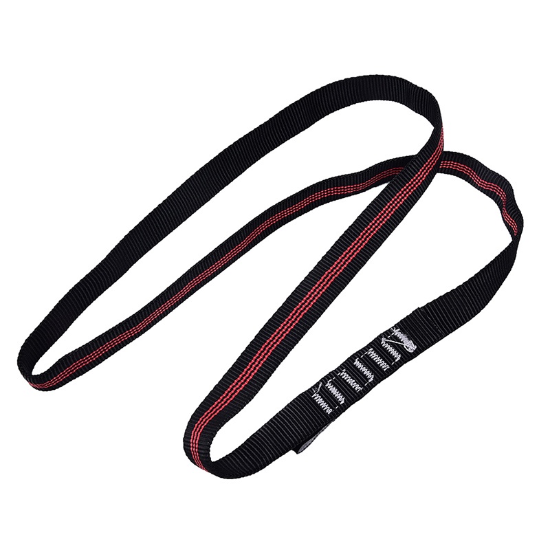 {LUCKID}25KN 60cm Climbing Sling Bearing Strap Reinforce Rope belt Load-bearing Bandlet